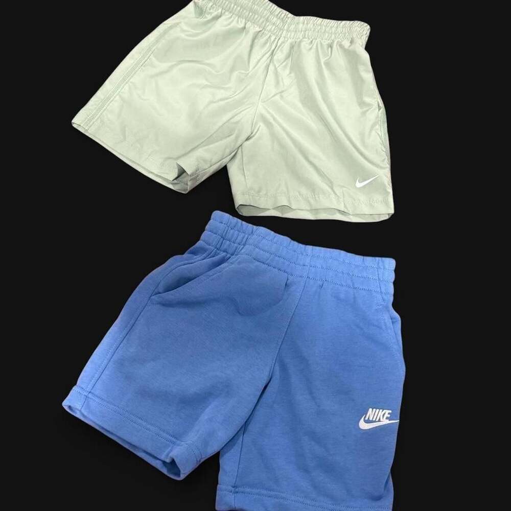Nike Blue and Mint Green Athletic Shorts Bundle